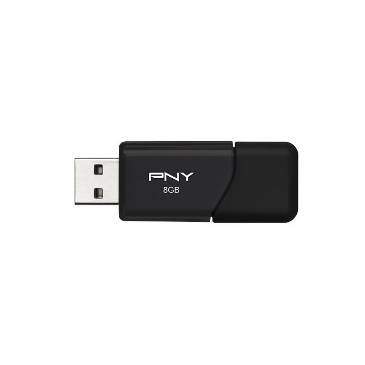 PNY USB Flash Drive 8GB - USB 2.0 Memory Stick