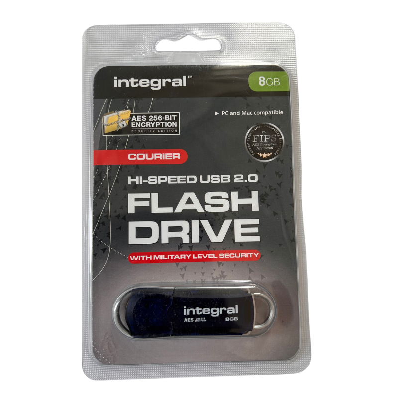 Integral USB 2.0 Flash Drive 8GB