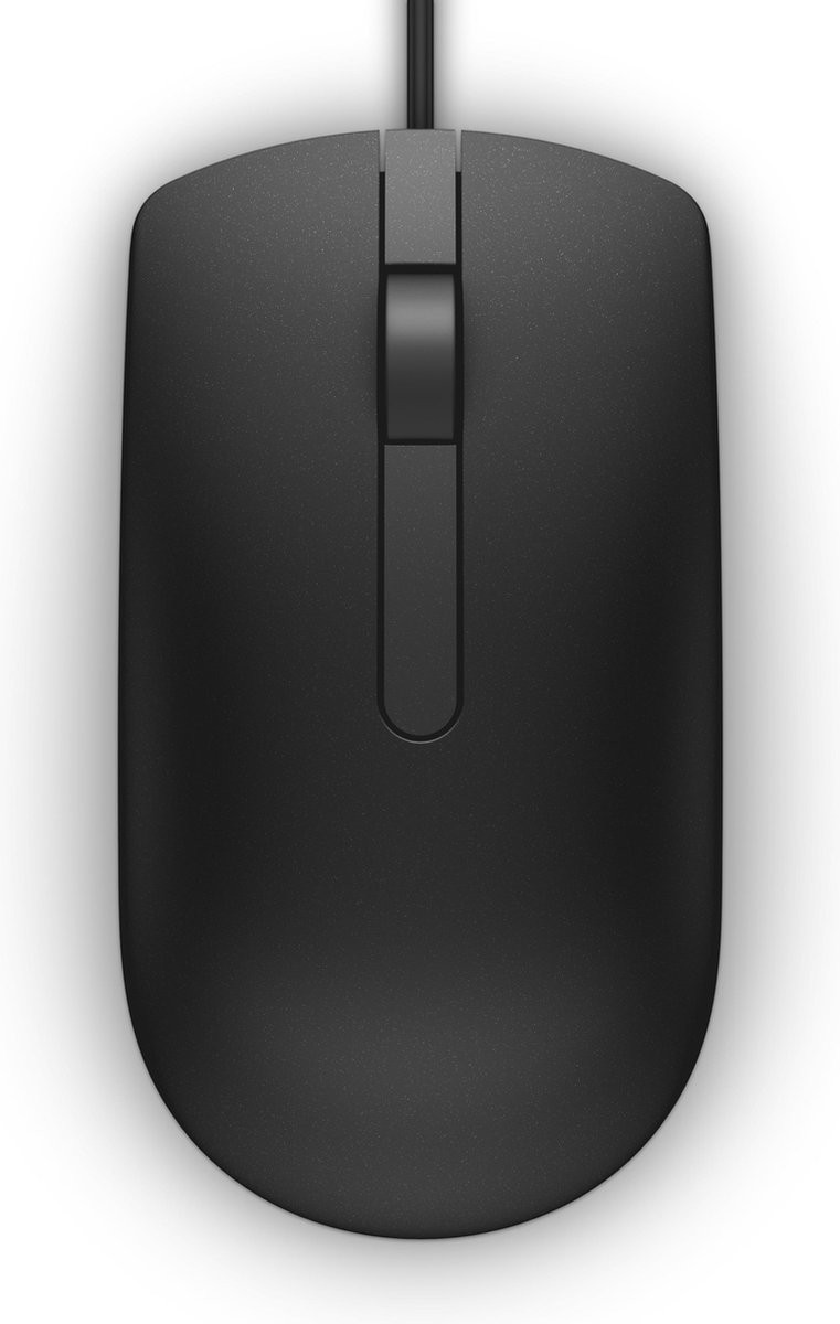 EAND - Dell MS116 muis - USB - mouse - 1000 dpi - Zwart