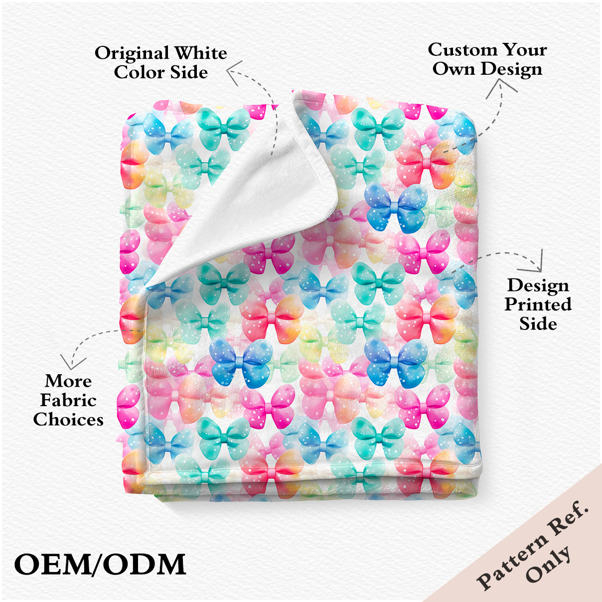 Customized Minky Blanket for Boys & Girls, Plush Squish Blanket & Velvet Blanket